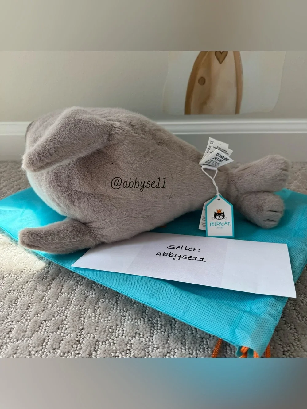 Jellycat Roarwell Sea Lion - Authentic - Brand New With Tags - Fast Ship
